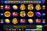 sloturi gratis Fruits and Royals Novomatic